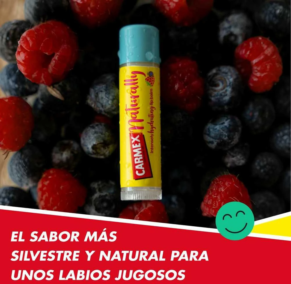 Carmex Naturally Moisturizing Lūpų balzamas Stick 4., 25 g