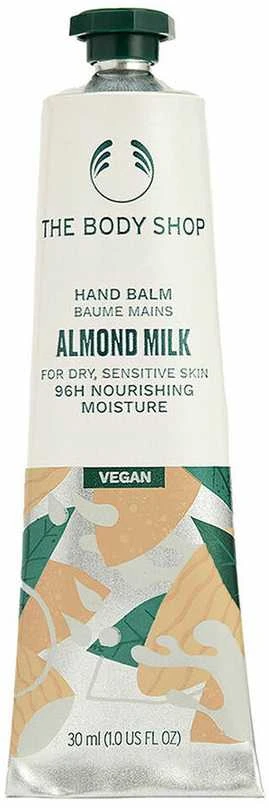 The Body Shop Almond Milk Hand Balm migdolų pieno rankų balzamas, 30 ml