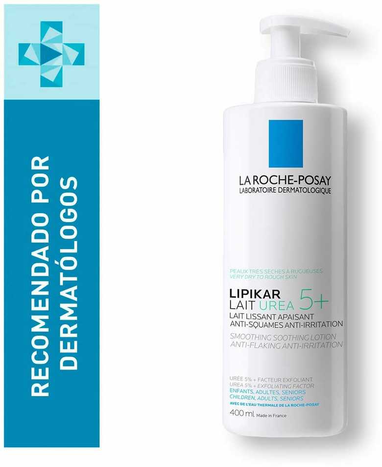 La Roche-Posay LRP Lipikar Lait Urea 5+ švelninamasis raminamasis losjonas, 400 ml