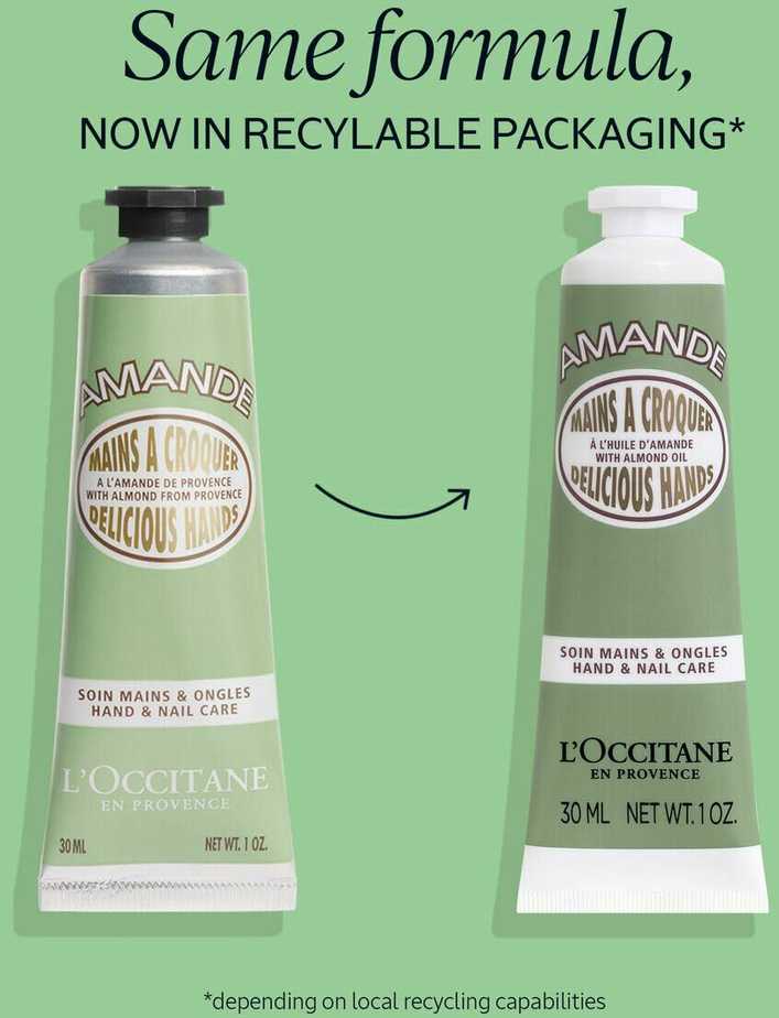 L'Occitane Amande Almond Hand & Nail Care, 30 ml