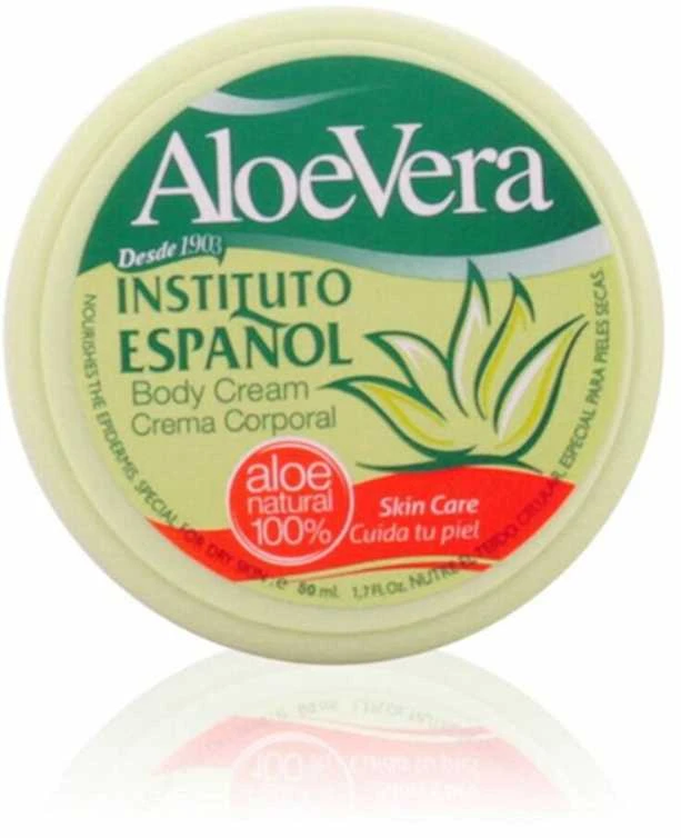 Instituto Español Aloe Vera Body Kreminis drėkinantis kūno kremas, 50 ml