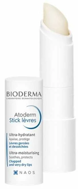 Bioderma Atoderm drėkinamasis lūpų balzamas 4 g