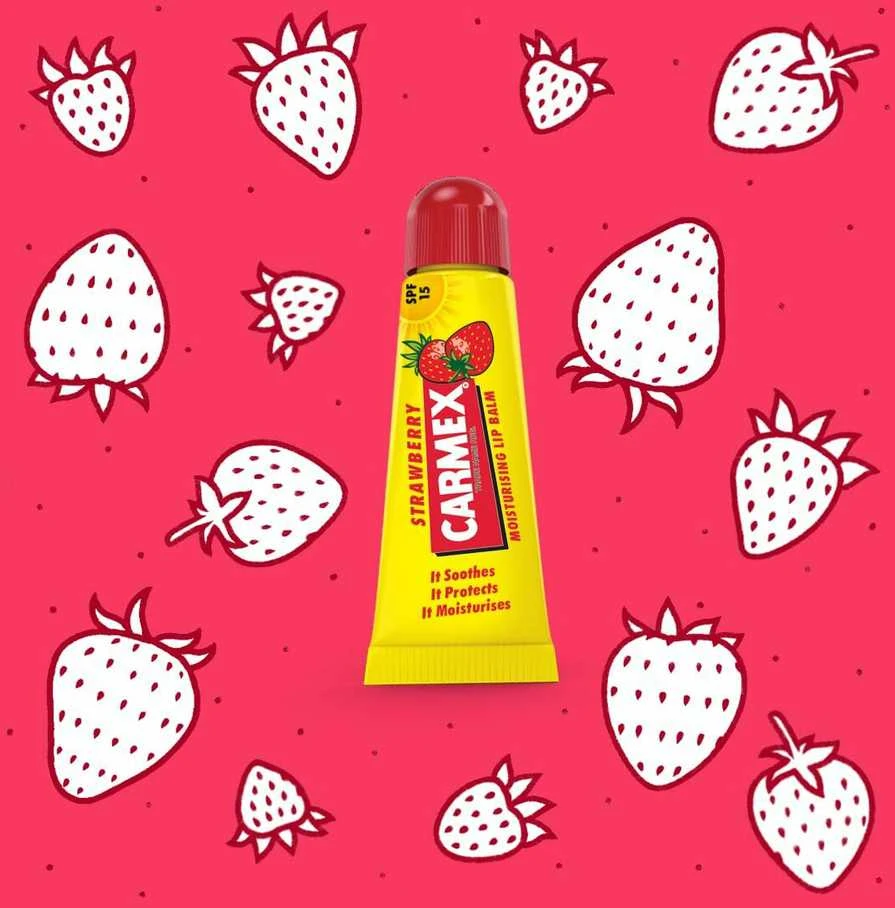 "Carmex" lūpų dažai "Stick Lipstick Strawberry" 4,25g