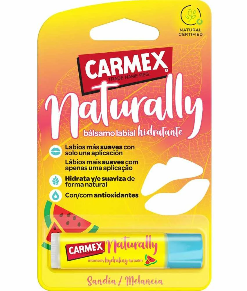Carmex Naturally Watermelon Lūpų balzamas Stick 4., 25 g