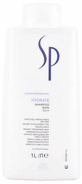 Wella System Professional Drėkinamasis šampūnas Wella SP Hydrate Šampūnas 1000ml