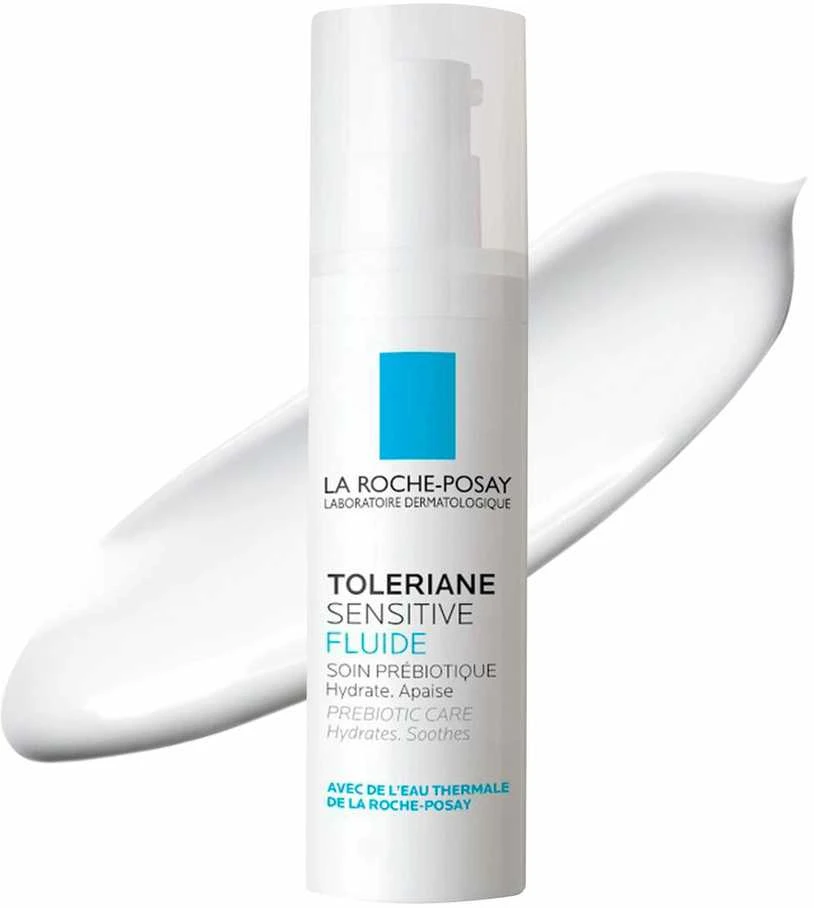 La Roche-Posay Toleriane Sensitive Fluid veido fluidas jautriai odai, 40 ml