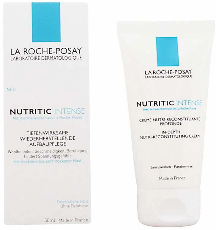 La Roche Posay Nutritic Intense Riche maitinamasis veido kremas jautriai / sausai odai, 50 ml