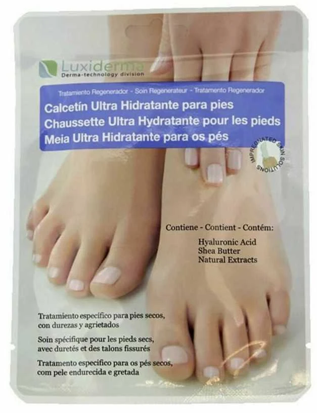 "Luxiderma" drėkinamosios kojinės 2 vienetai