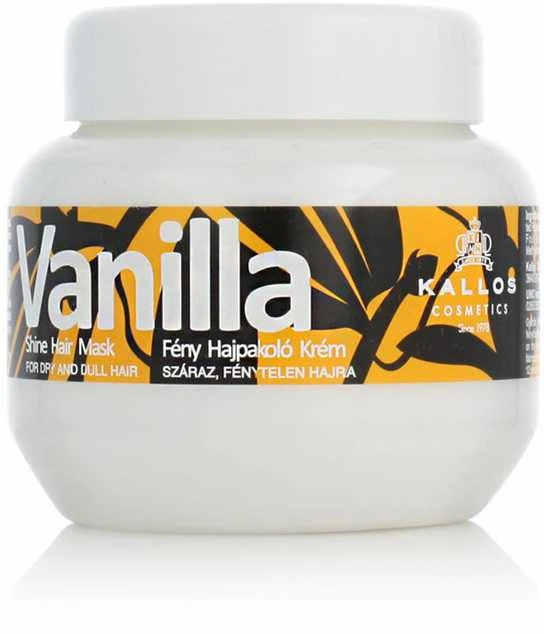 Kallos Cosmetics Vanilla Hair Mask plaukų kaukė, 275 ml