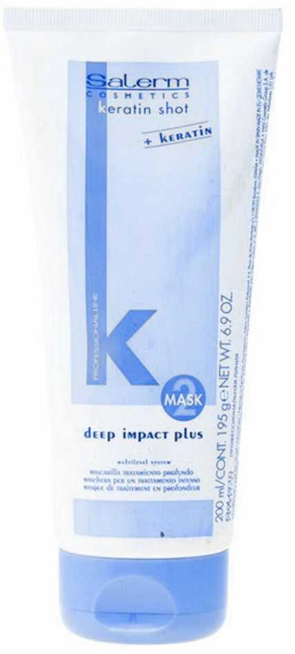 "Salerm Cosmetics" keratino kaukė "Deep Impact Plus" 200ml