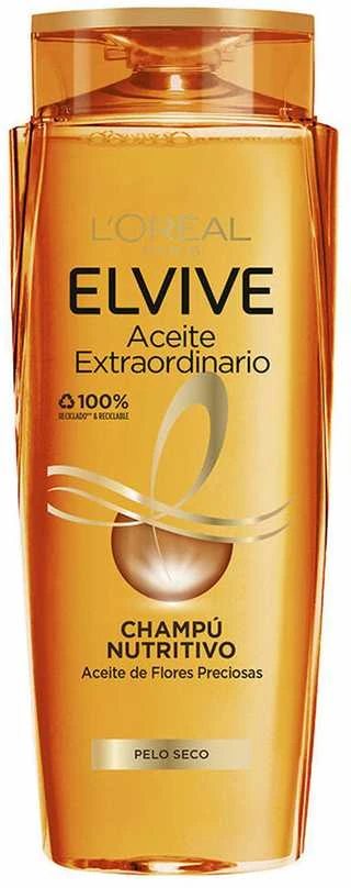 L'Oreal ELVIVE EXTRAORDINARY OIL intense nourishing Šampūnas 700 ml