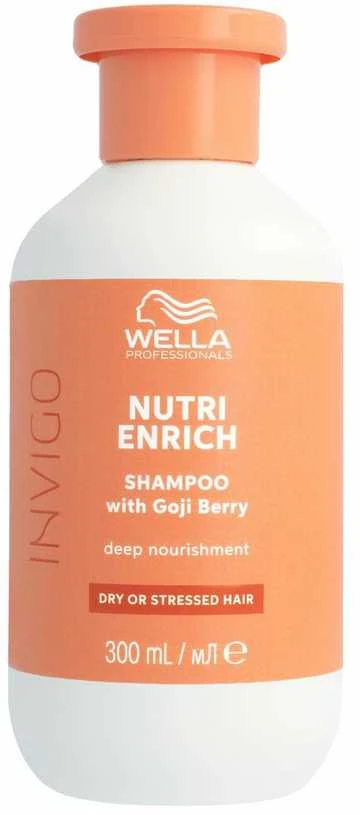 Drėkinamasis plaukų šampūnas Wella Invigo Nutri-Enrich 300ml
