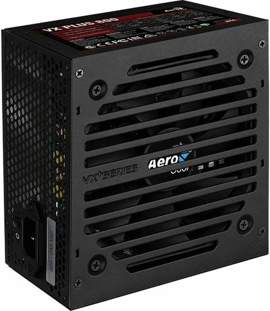 Aerocool VX PLUS 800 maitinimo blokas 800 W 20+4 pin ATX ATX Juoda