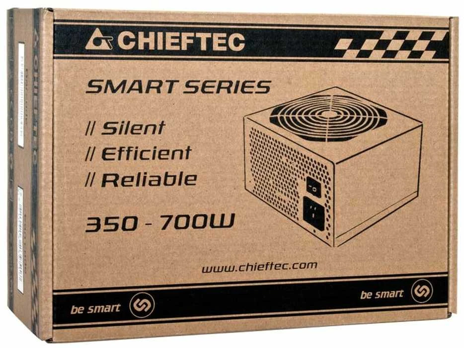 Maitinimo blokas Chieftec ATX SMART serijos GPS-400A8, 400W dėžutėje