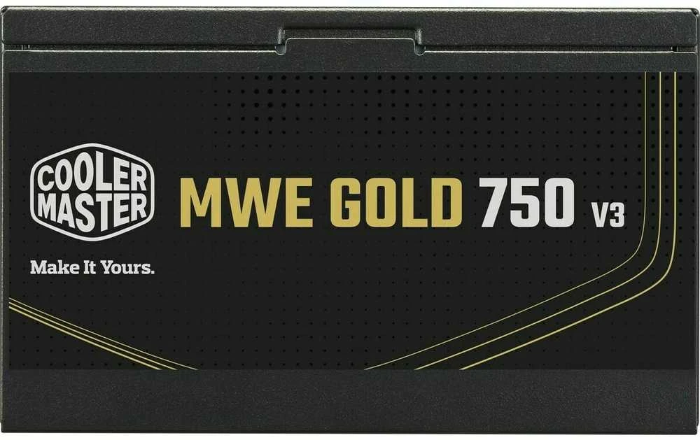 Cooler Master MWE 750W V3 80+ auksas