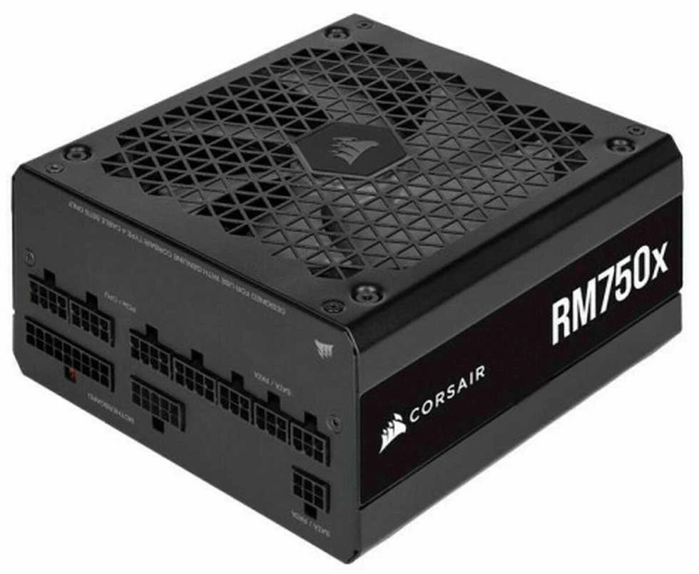 CORSAIR RMx serijos RM750x 750 vatų ATX 3.0 80 PLUS GOLD sertifikuotas visiškai modulinis maitinimo šaltinis