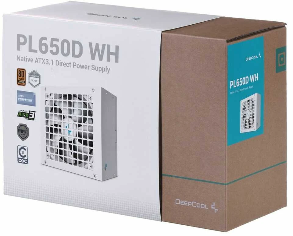 Deepcool PL650D WH baltas