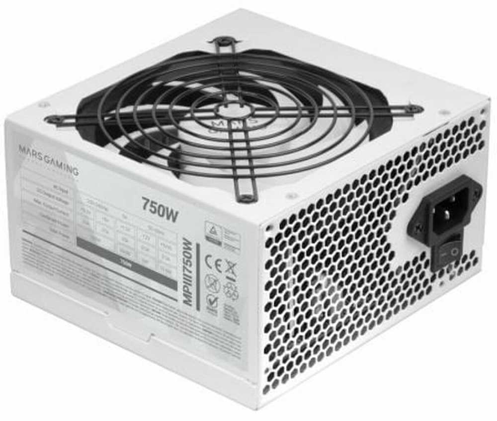 „Mars Gaming MPIII750W“ maitinimo šaltinis, ATX, 750 W