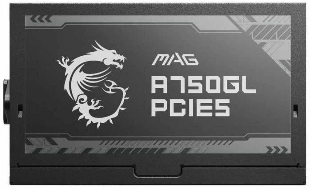 Maitinimo šaltinis MSI MAG A750GL PCIE5, 750 W, 80 Plus Gold