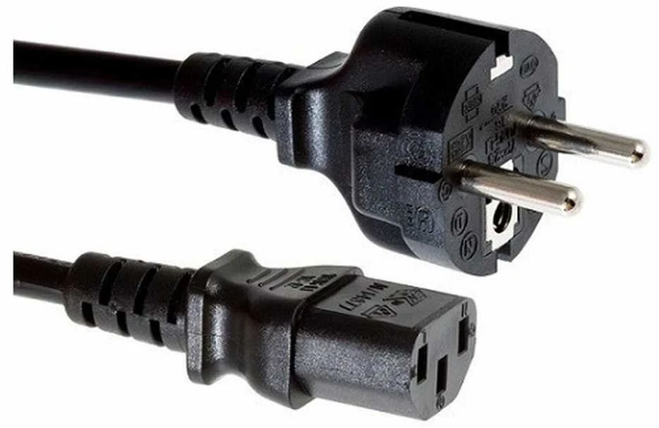 Hewlett Packard (HP) HPE PC-AC-EC Cont Euro kintamosios srovės maitinimo laidas