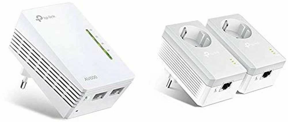 TP-LINK TL-WPA4220 „PowerLine“ tinklo adapteris 500 Mbit/ai Ethernet LAN jungtis „Wi-Fi“ Balta 1 vnt