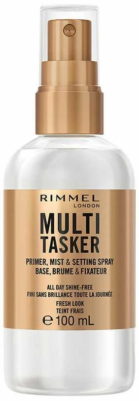 Rimmel London Multi Tasker Primer, Mist & Setting Purškiklis Makeup Primer