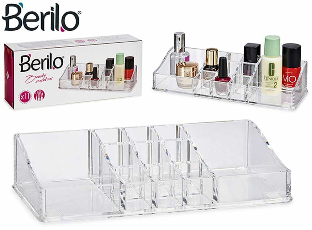 Berilo Makiažo priemonių dėžutę (9 x 4,5 x 22,7 cm) Plastmasinis