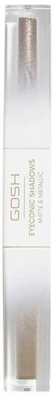 „Gosh Eyeconic Shadows Matte & Metallic“ kreminės matinės apdailos skysti akių šešėliai „002 Sassy“, 2 ml