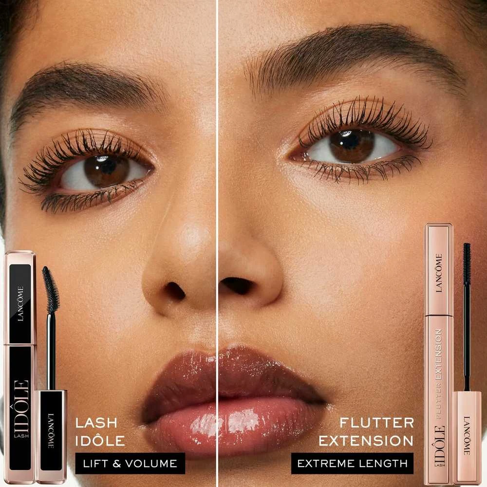 Lancome Lash Idole Flutter Extension Blakstienų tušas blakstienų tušas, atspalvis: Juodas, 8.5 ml