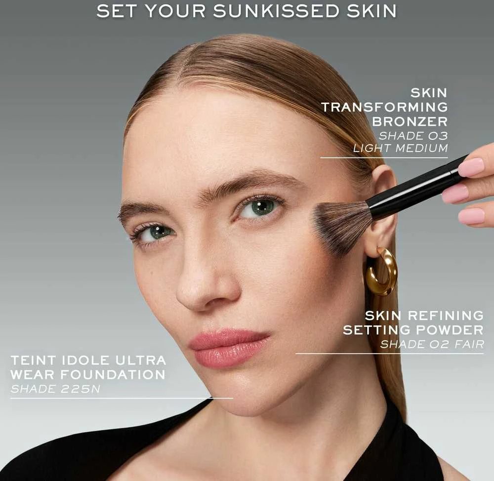 Lancome Teint Idole Ultra Wear fiksuojanti pudra #01 Rožinė Oh La La, 10 g