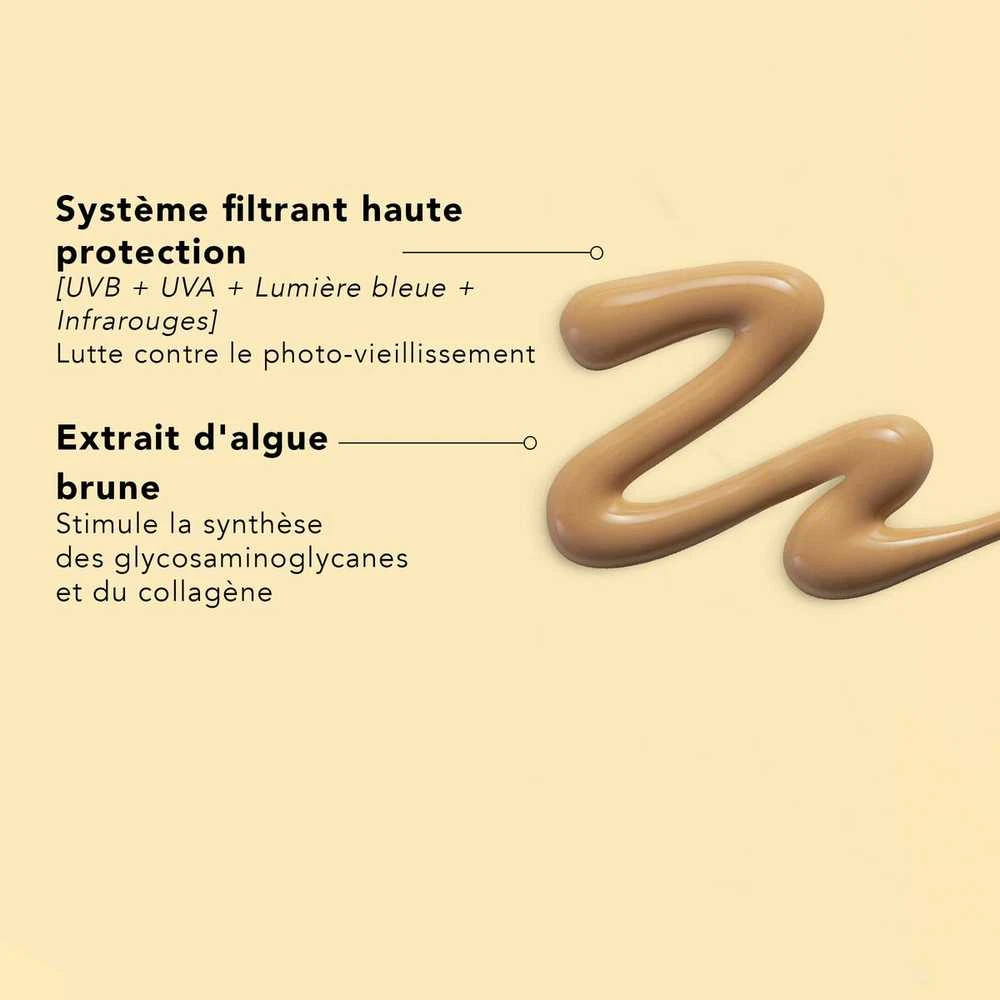 „Lierac Paris Lierac Sunissime The Tinted Velvety Sun Fluid SPF 50+“ tonizuojamasis skystis nuo saulės, 40 ml