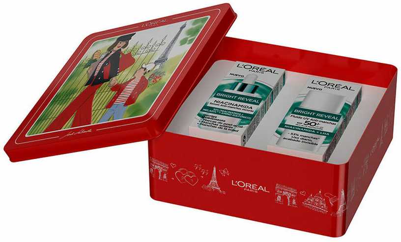 L'Oreal BRIGHT REVEAL NIACINAMIDE SET 2 pcs
