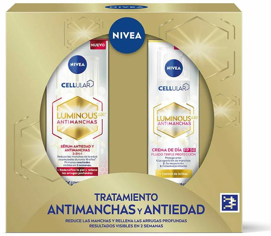 Nivea Tratamiento Antimanchas y Antiedad Estuche 2 Piezas