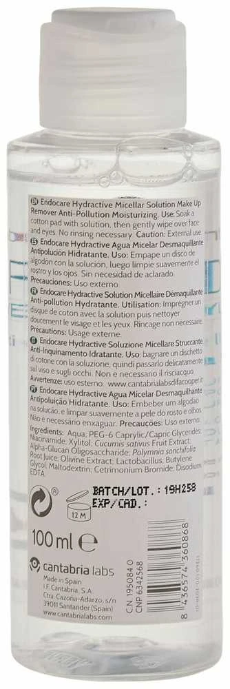 "Endocare Hydractive" micelinis vanduo 100ml