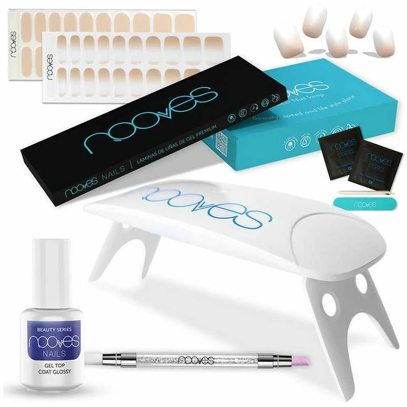 Nooves Láminas De Uñas De Gel Premium Estuche 8 U