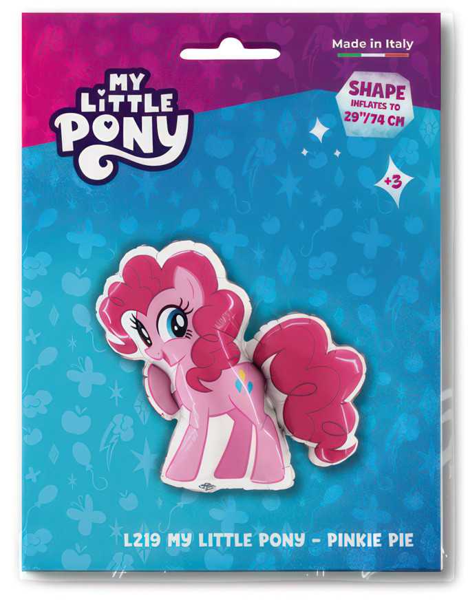 Mano mažasis ponis Pinkie Pie folijos balionas 74 cm