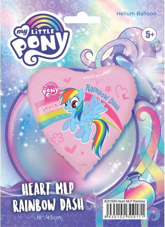 Flexmetal GoDan Balon foliowy 18" FX Pony su tęczš B201689 09171