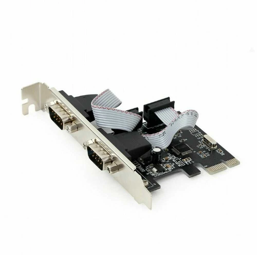 GEMBIRD SPC-22 PCI Express kortelė 2x serijinė žemo profilio