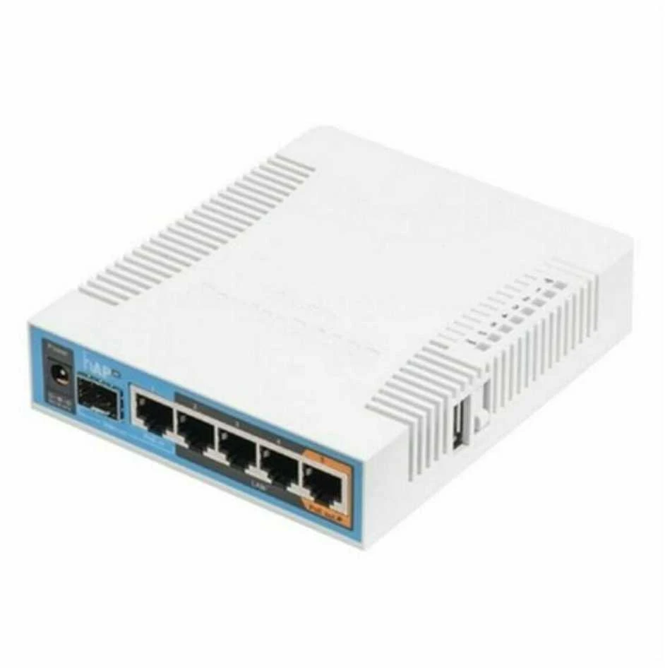 Šakotuvas Mikrotik „MicroTick“ | RB962UiGS-5HacT2HnT | hAP ac | 802.11ac | 1300 Mbps | 10/100/1000 Mbps | Ethernet LAN (RJ-45) jungtis 5 | MU-MiMO Taip | 12 min.