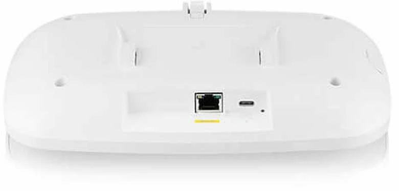 Maršrutizatorius ZYXEL NWA110BE BE6500 (2.4GHZ: 2X2:2, 5 OR 6GHZ: 4X4:2) MU-MIMO, DUAL Radijas 2.4 AND 5 OR 6GHZ, 1 X 2.5G LAN PORTS, POE+ (802.3AT), STANDALONE/NEBULA CLOUD MANAGED EXCLUDING POWER ADAPTER (5Y WARRANTY)