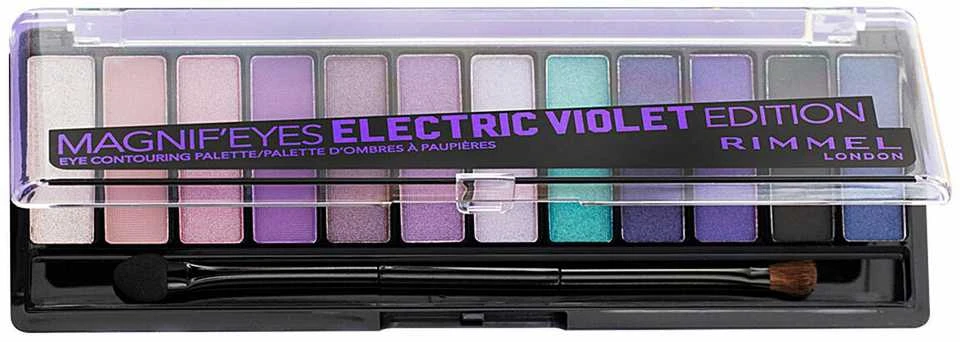Rimmel London "Rimmel Magnif'eyes" akių šėšėlių paletė Blush Edition 002