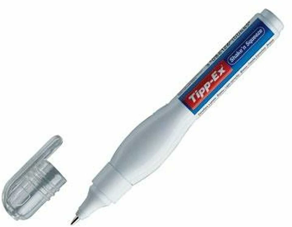 BIC Korekcinis pieštukas SHAKE N SQUEEZE 8 ml, pakuotėje 10 vnt 100845