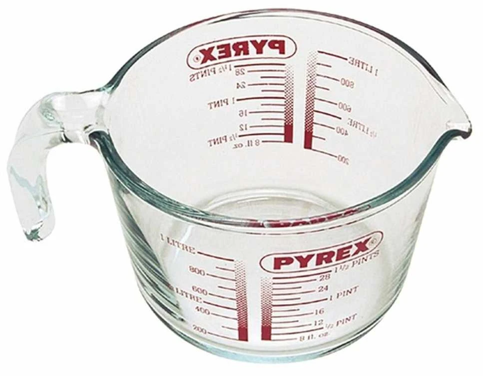 Stiklinis ąsotis su matavimo puodeliu 0,5 l PYREX