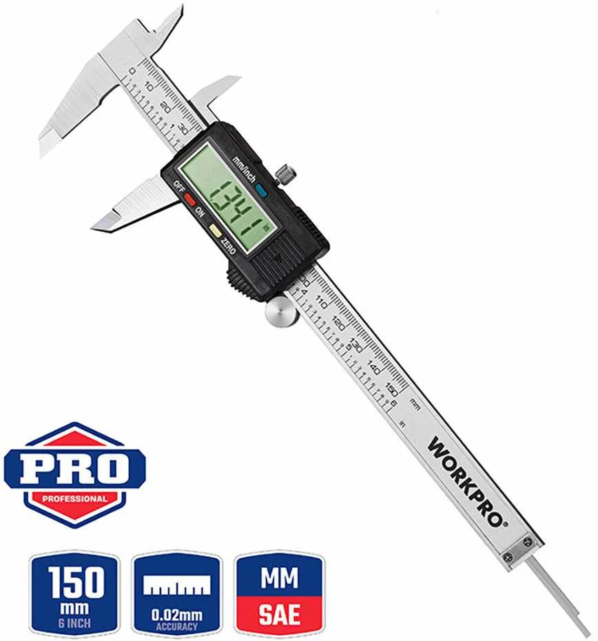 WORKPRO akumuliatorinis veržliaraktis 12 V, 55 Nm, su 2 akumuliatoriais, LED, W125222AU