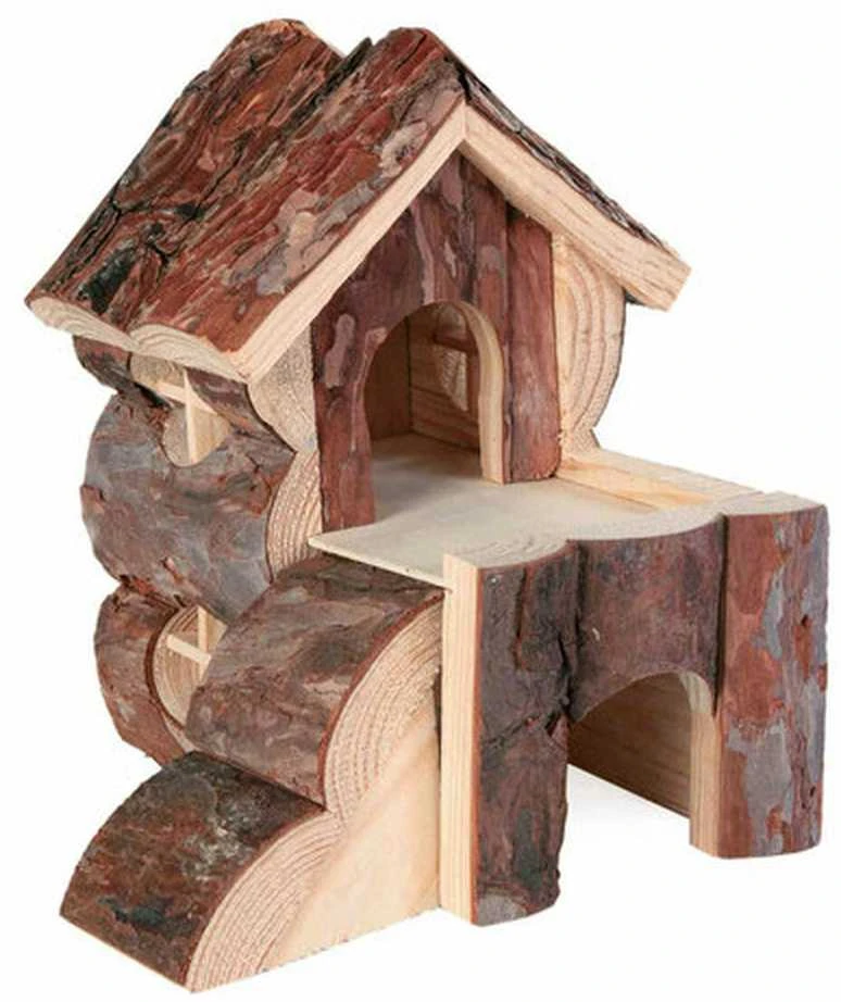 Trixie Hamster House "Bjork", medinis, 15 × 15 × 16 cm