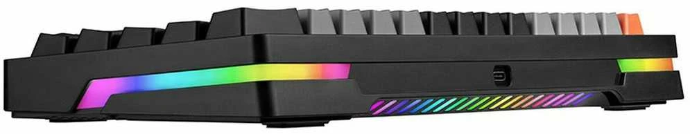 Klaviatūra žaidimams Tracer GameZone Evo1 Hot Swap TNT Linear Switches belaidė mechaninė su pašvietimu pilka