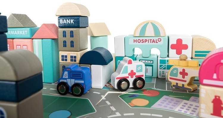 Maxy Iso Trade Medinės trinkelės – miestas