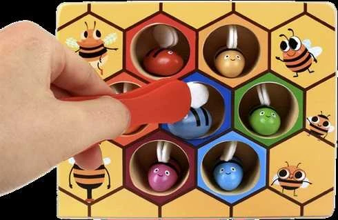 Wooden game "honeycomb" Kruzzel 21910