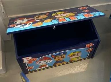 Medinis žaislų laikymo krepšys „Paw Patrol“ 55,5 x 29,5 x 30 cm