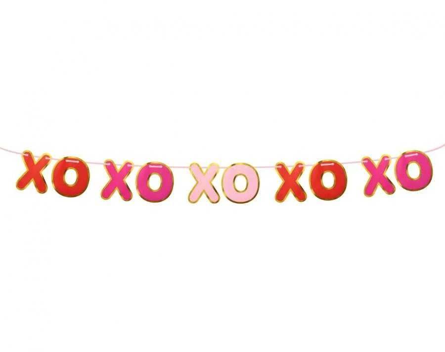 GoDan popierinė girlianda XOXO 200 cm